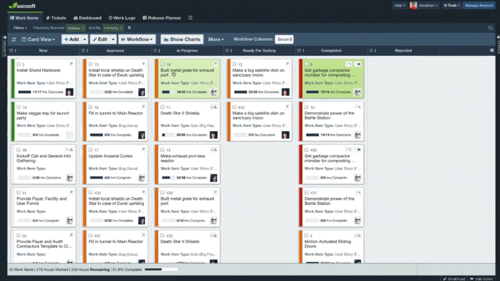 scrum software axosoft