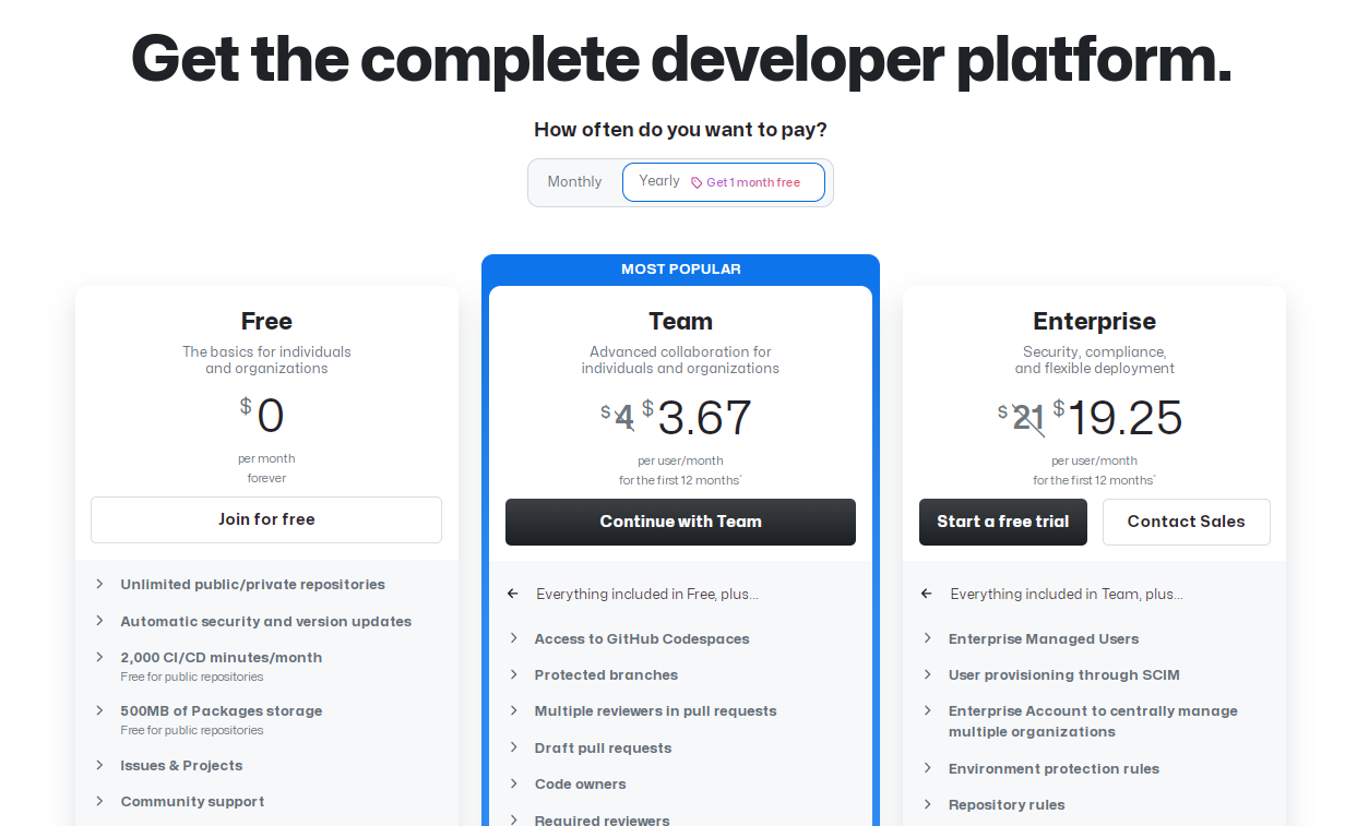 github pring plan