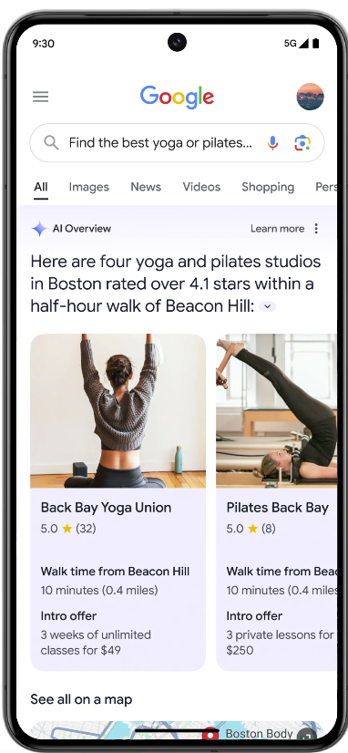 Google's AI Overviews Now Resemble OpenAI's Search Prototype Amid Rising Competition