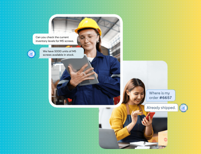 chatbot solution for manufacturing