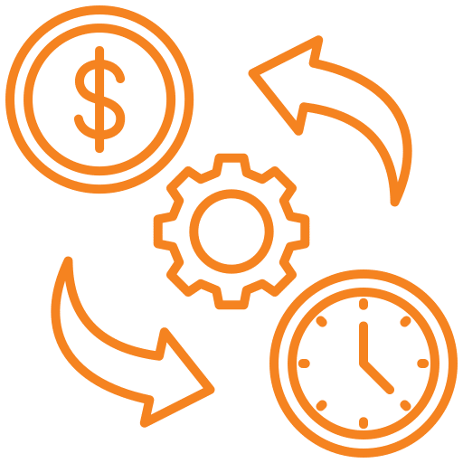 cost efficiency icon
