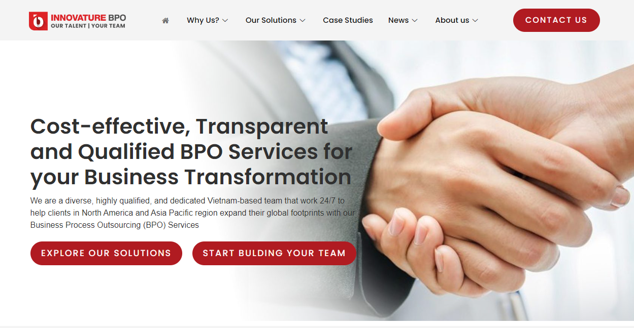 Innovature BPO - one of the leading bpo companies in Vietnam
