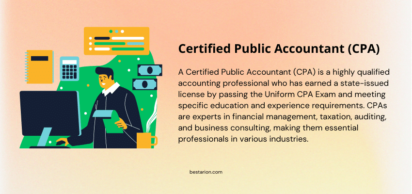 Certified public accountant (CPA) definition