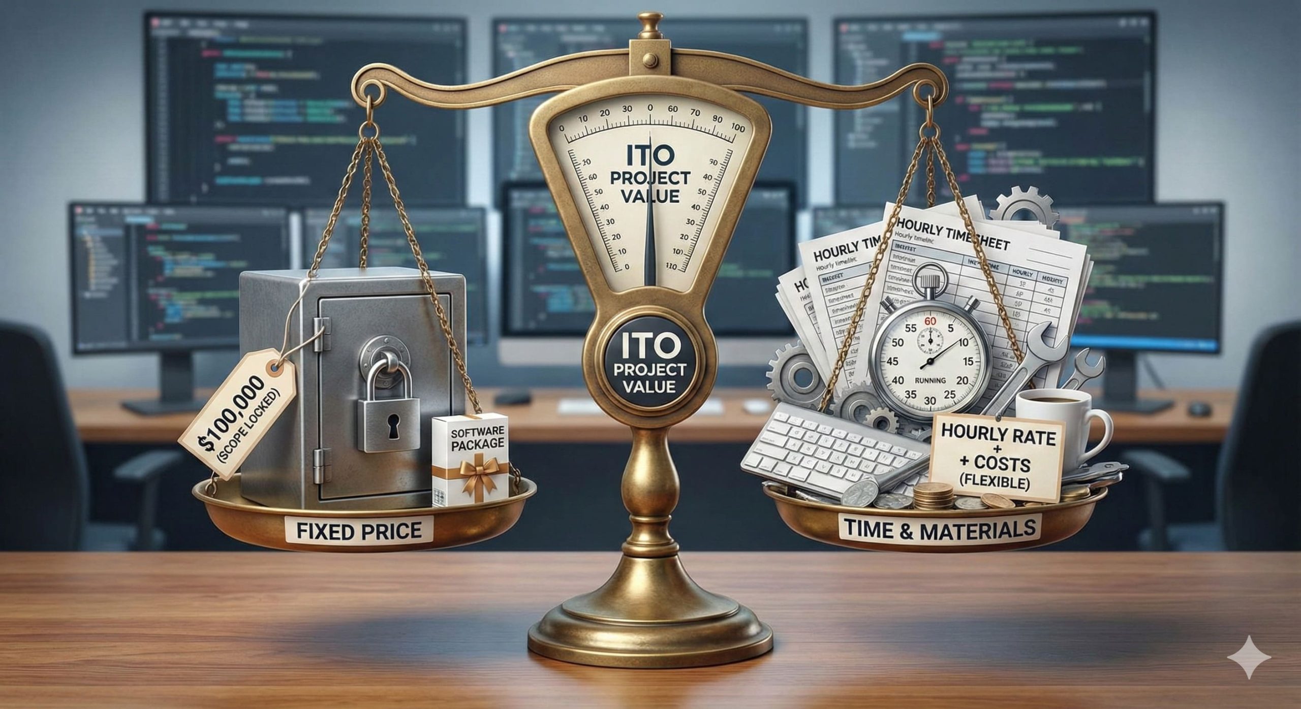 fixed price,time and materials,fixed price vs time and materials comparing fixed price with time materials