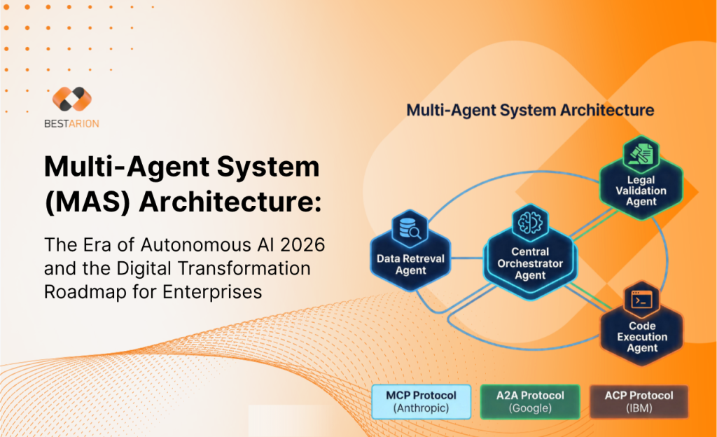 The Era of Autonomous AI 2026: Multi-Agent Architecture and the Digital Transformation Roadmap for Enterprises 1 multi agent system mas architecture
