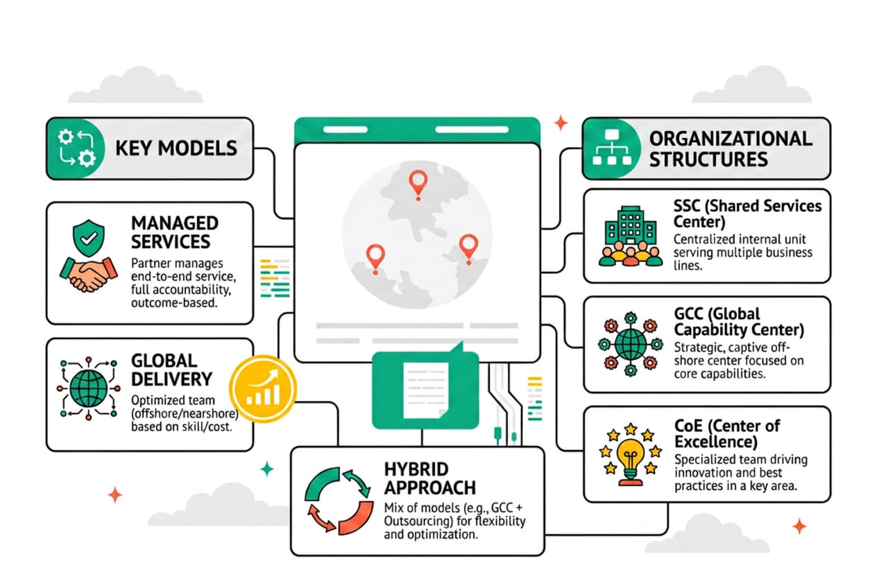outsourcing service delivery models explained outsourcing service delivery models explained
