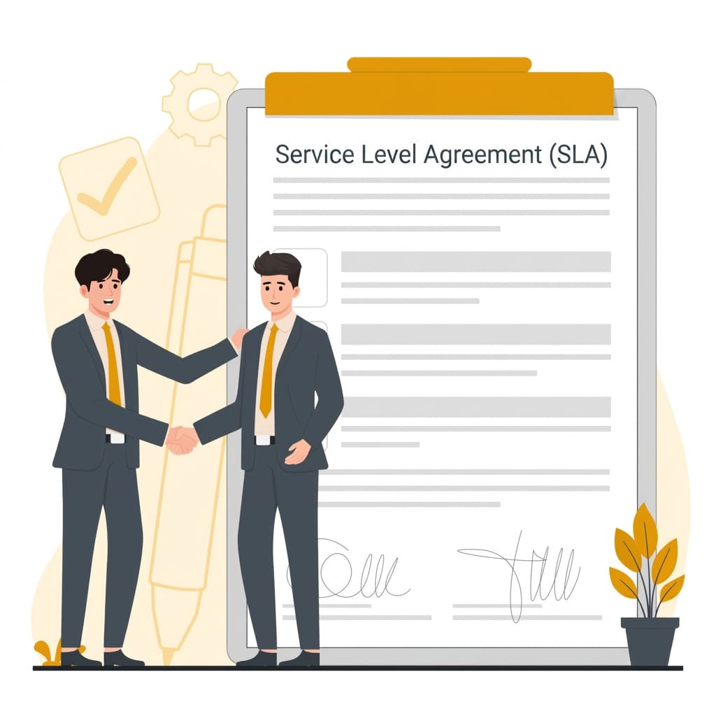 Software Outsourcing SLA Checklist: Uptime, Severity Levels, Response Times, and Escalation 2 service level agreement software outsourcing