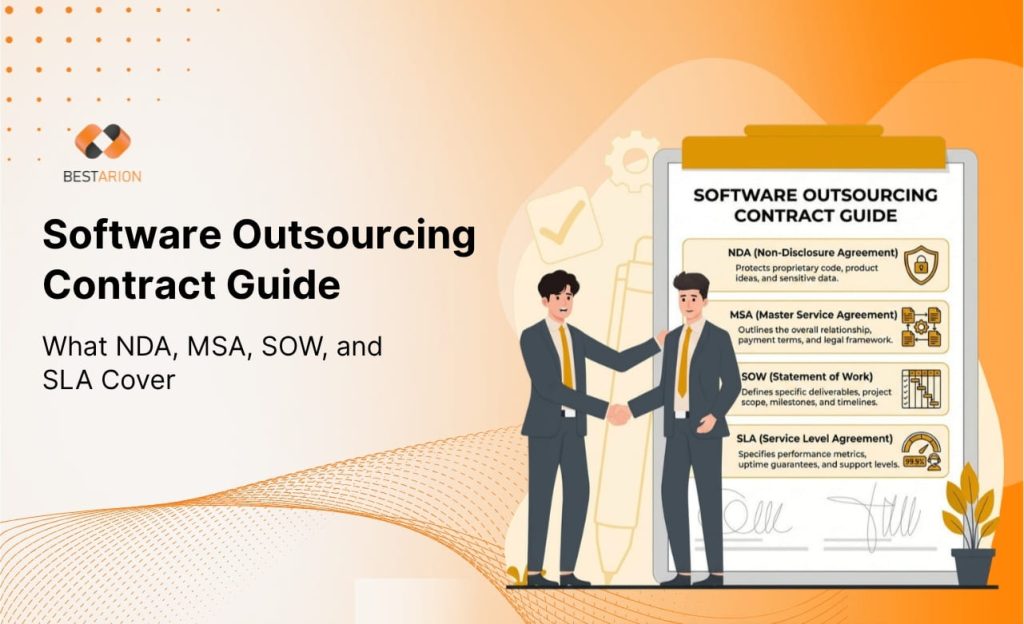 Software Outsourcing Contract Guide: When to Use NDA, MSA, SOW, and SLA 2 software outsourcing contract guide