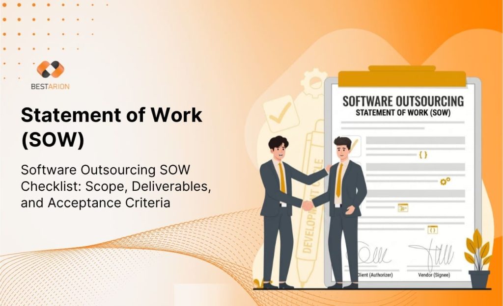 Software Outsourcing SOW Checklist: How to Set Scope, Responsibilities, and Delivery Expectations 1 software outsourcing statement of work