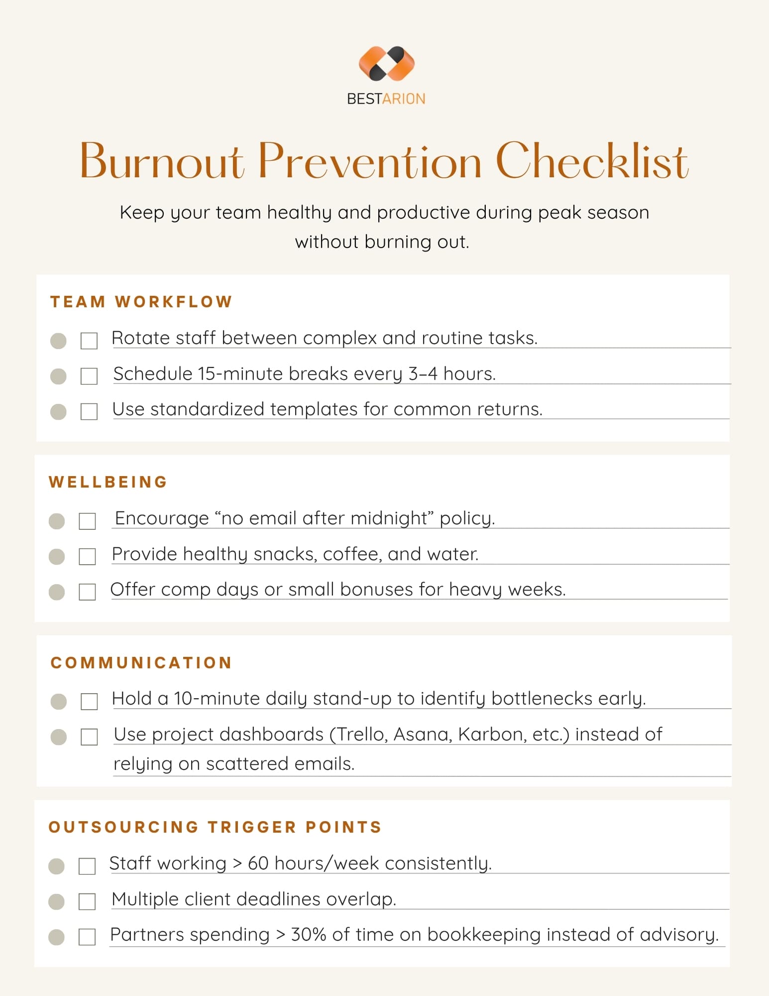 Tax Season Survival Kit for CPA Firms Practical: Prevent Burnout & Maximize Capacity 4 ebook-bpo-sep-2025-checklist