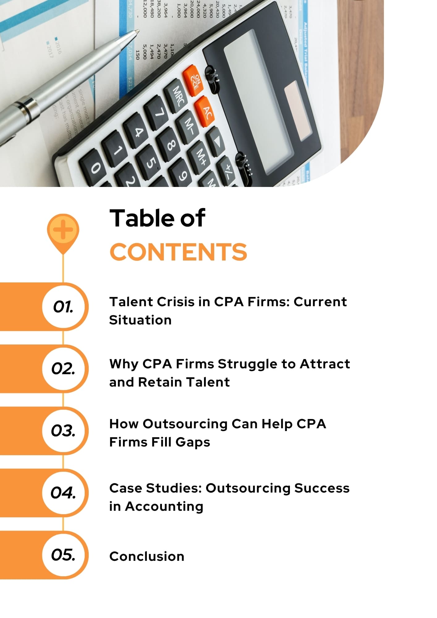 Talent Crisis in CPA Firms Causes and Solutions: Causes and Solutions 2 ebook-nov-2024-table-of-content